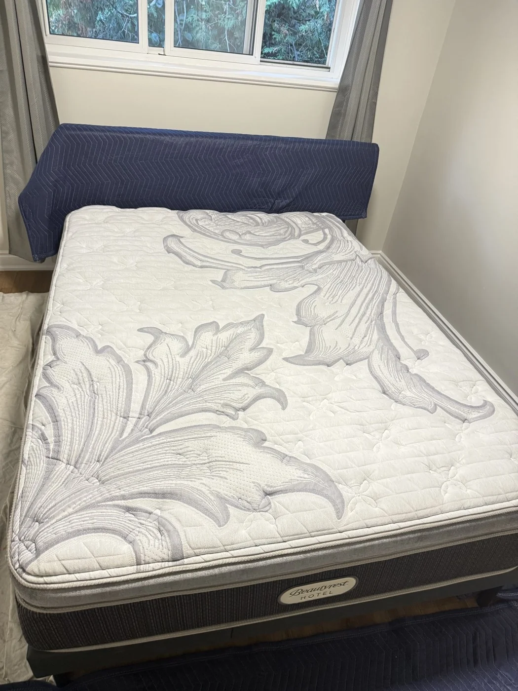 The same mattress after Fresh Mode cleaning